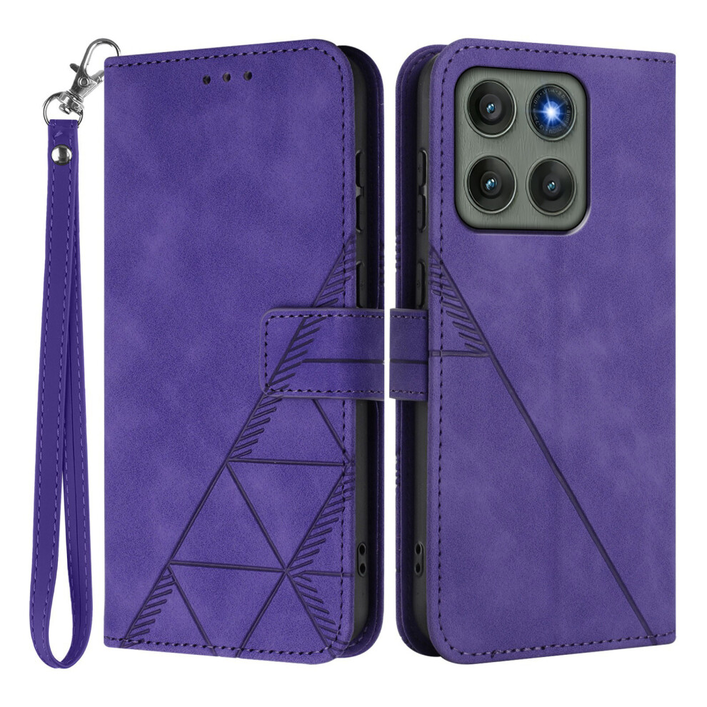 (Purple) For Motorola Edge 60 Pro 5G Cases Purple 6914281791523