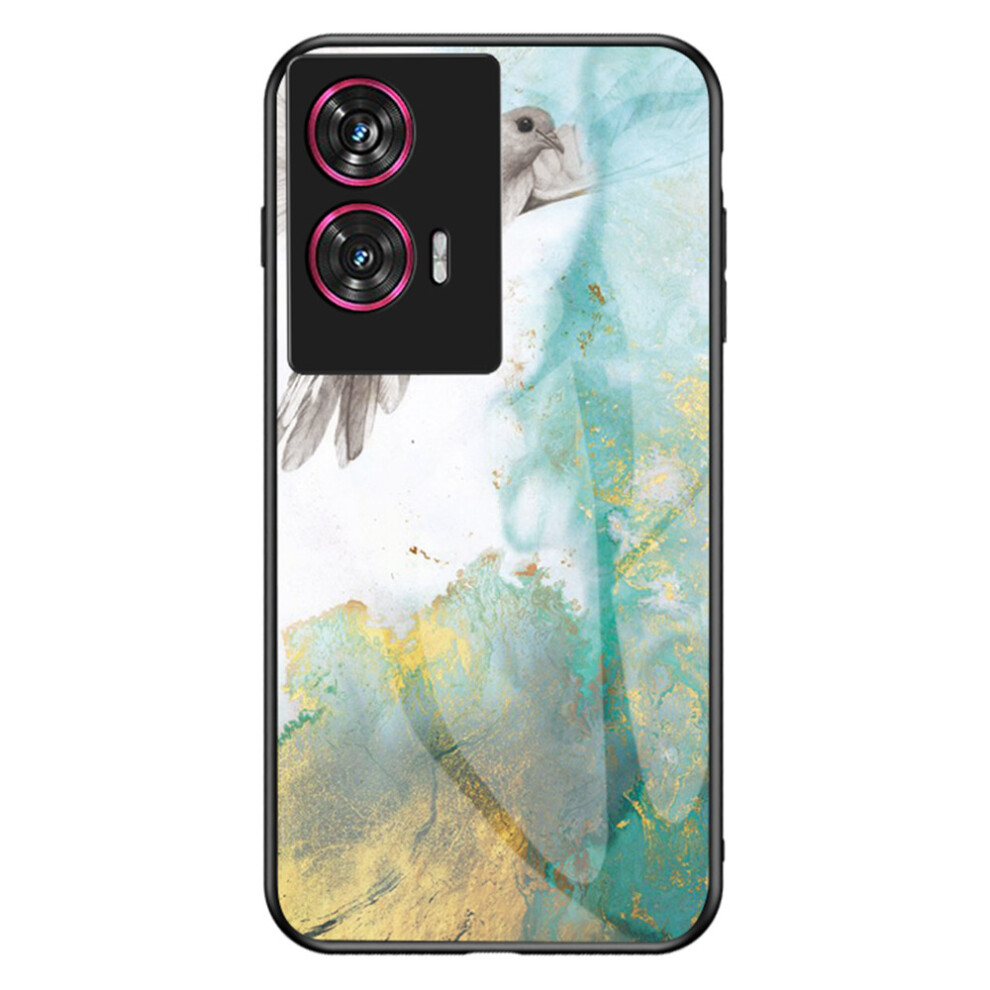 (Flying Pigeon Marble) For Motorola Edge 50 Fusion Cases 6914282185185