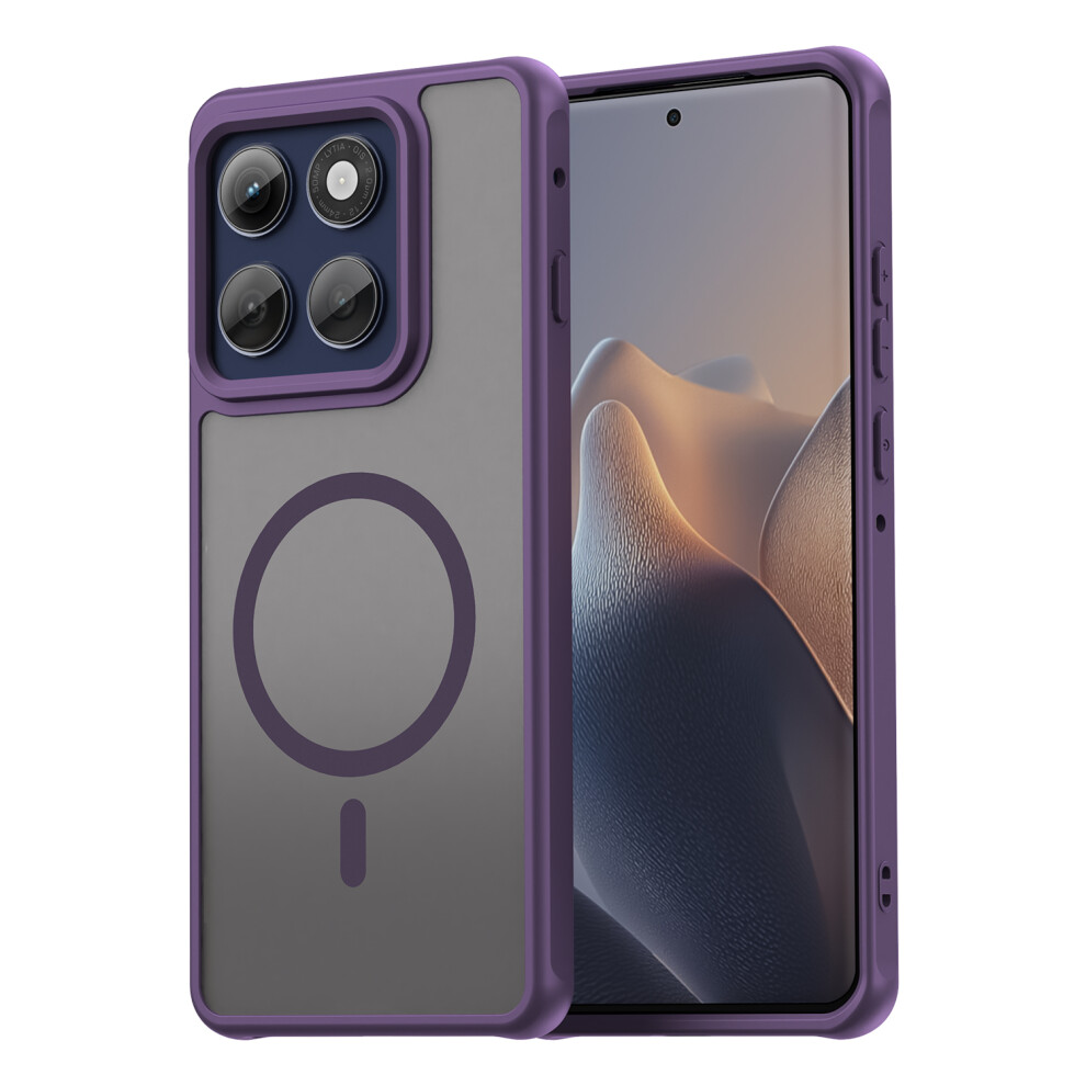(Purple) For Motorola Edge 60 Pro 5G Cases Purple 6914285979415