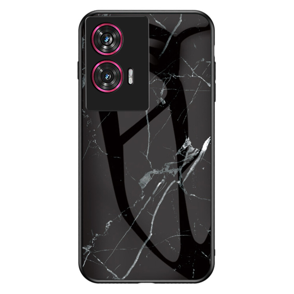 ( Marble) For Motorola Edge 50 Fusion Cases Black 6914287023727