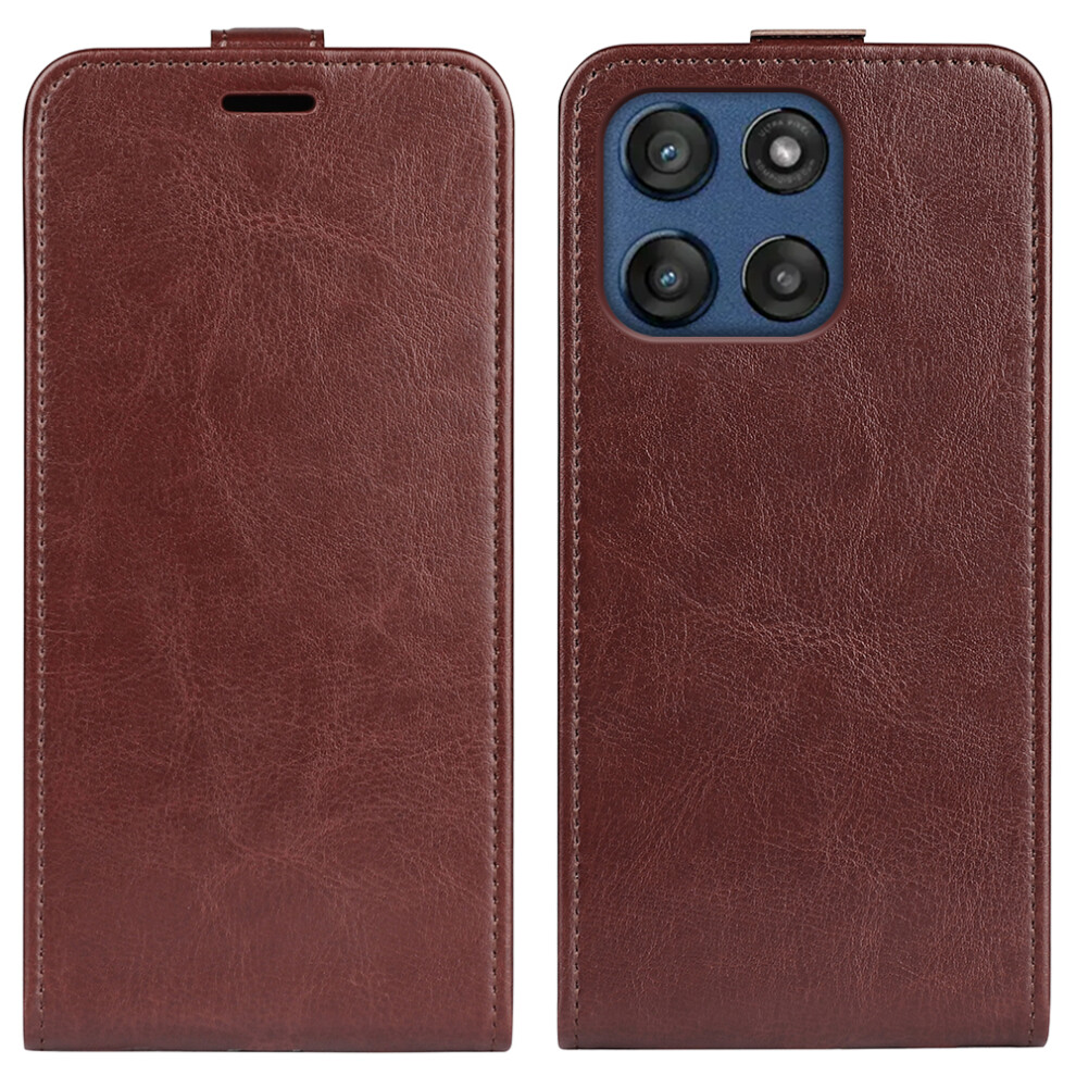 (Brown) For Motorola Moto G Stylus 5G (2025) Case With Brown 6914283078288