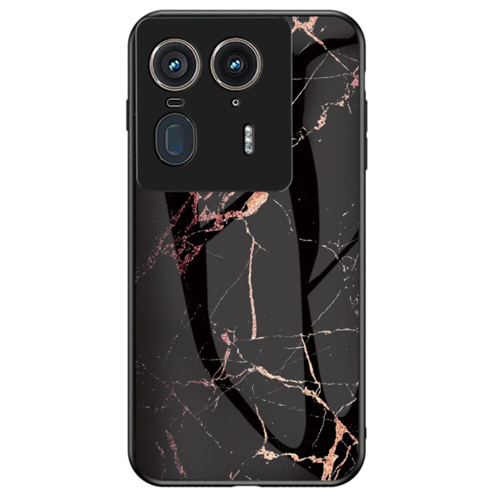(Gold Black Marble) For Motorola Edge 50 Ultra 5G Cases Black,Gold 6914286503589