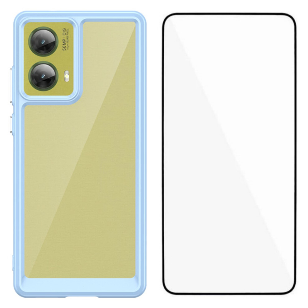 (Blue) For Motorola Moto G85 5G Cases Blue 6914284849832