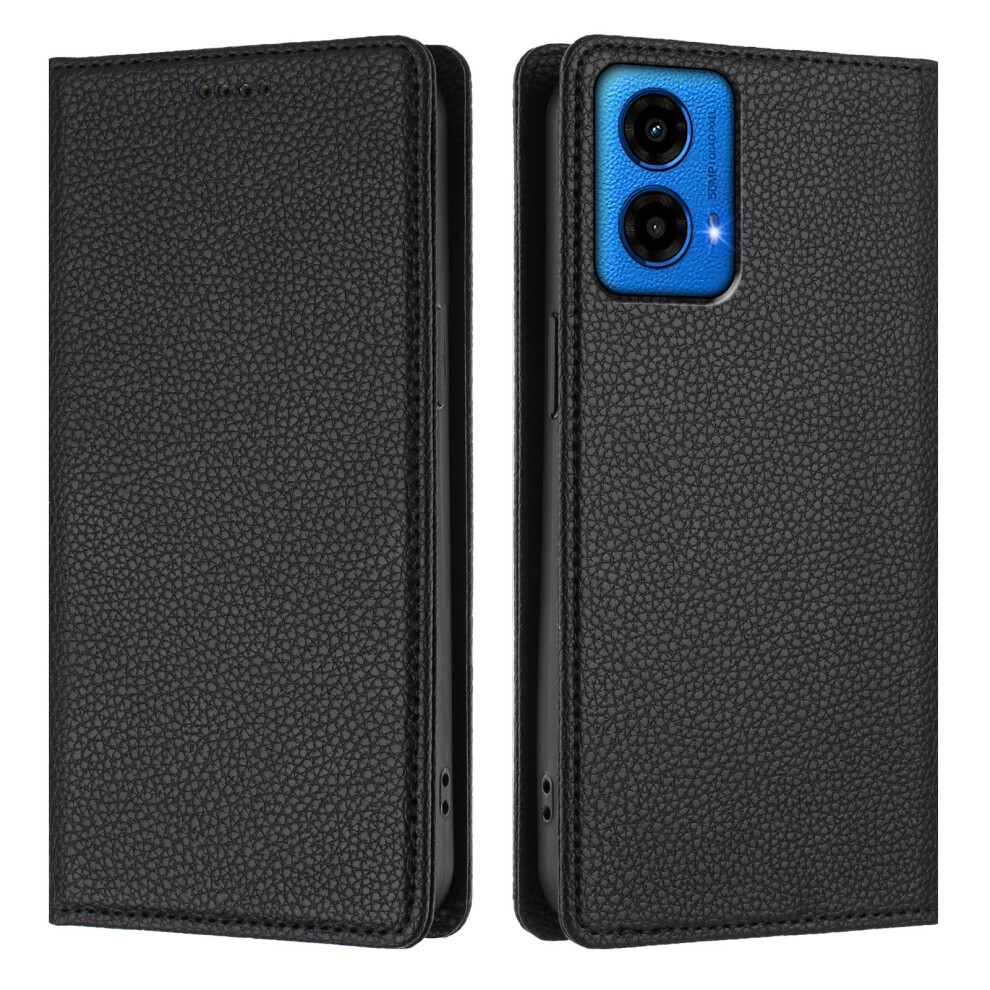 (Black) For Motorola Moto G45 5G Cases Black 6914280105314