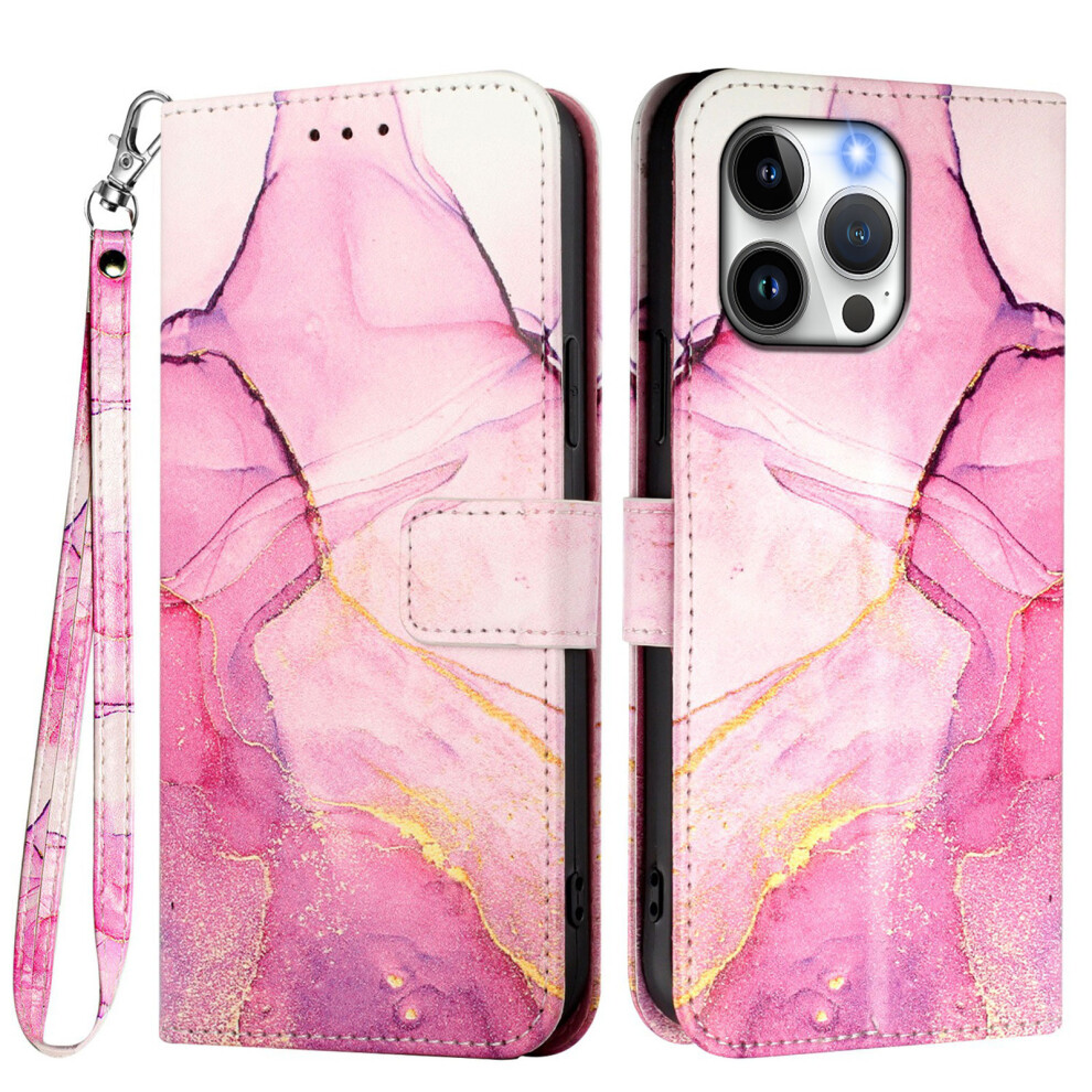 (Pink Purple Gold Ls001) For Motorola Edge 50 Fusion Cases Pink,Gold,Purple 6914288999755