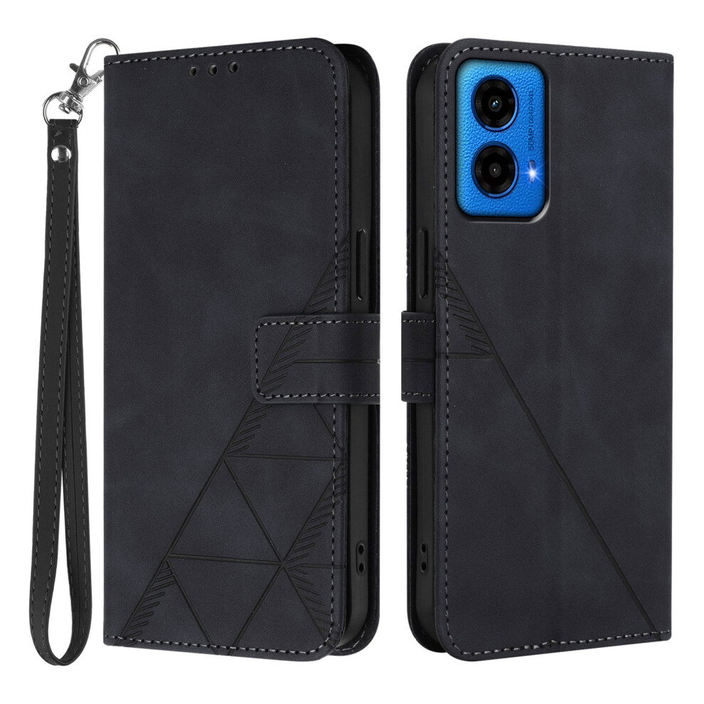 (Black) For Motorola Moto G45 5G Cases Black 6914288411219