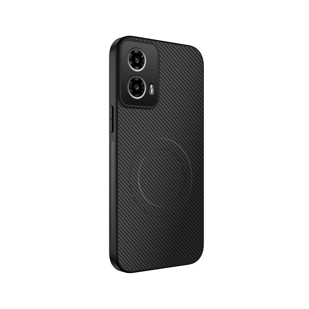 (Black) For Motorola Moto G45 5G Cases Black 6914288550802