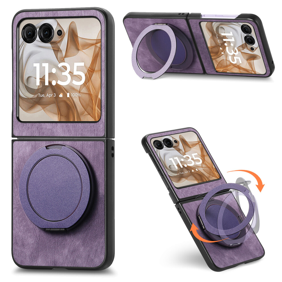 (Purple) For Motorola Razr 50 5G Cases Purple 6914281168523