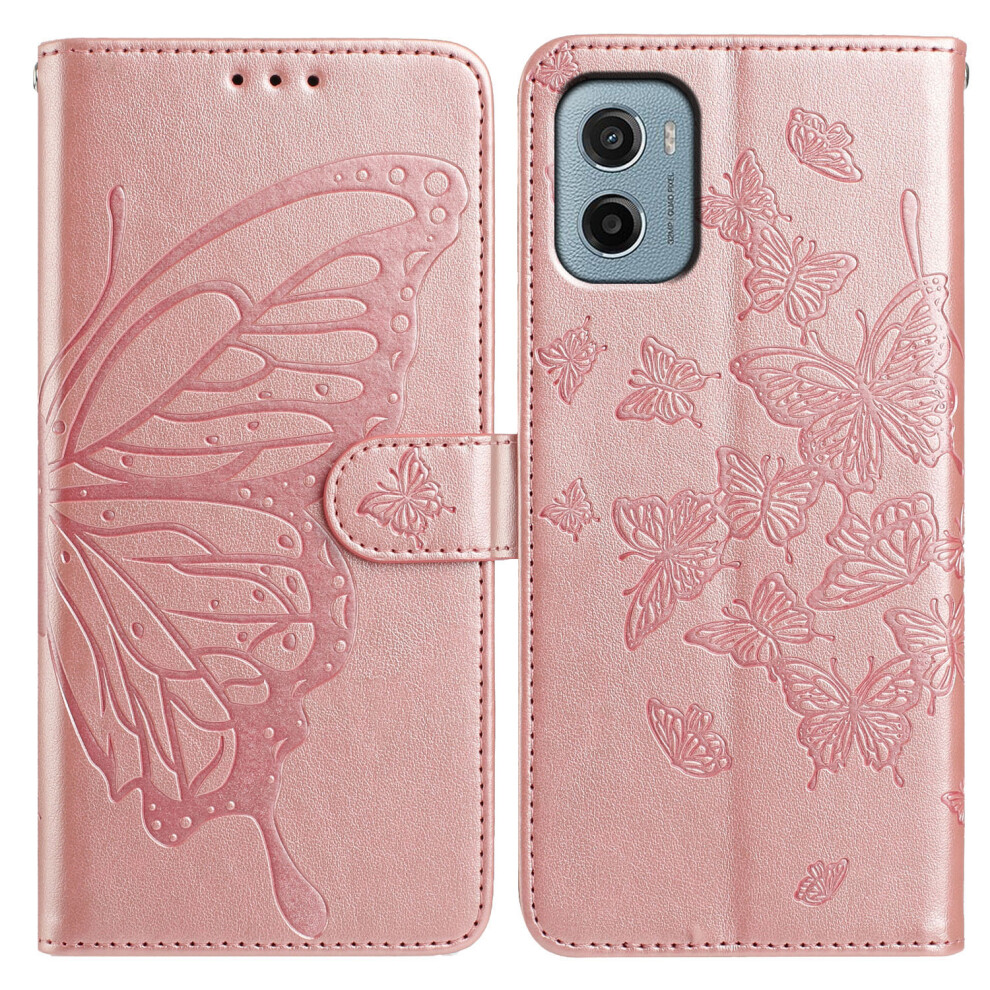 (Rose ) For Motorola Moto E15 4G Cases Gold 6914285336324