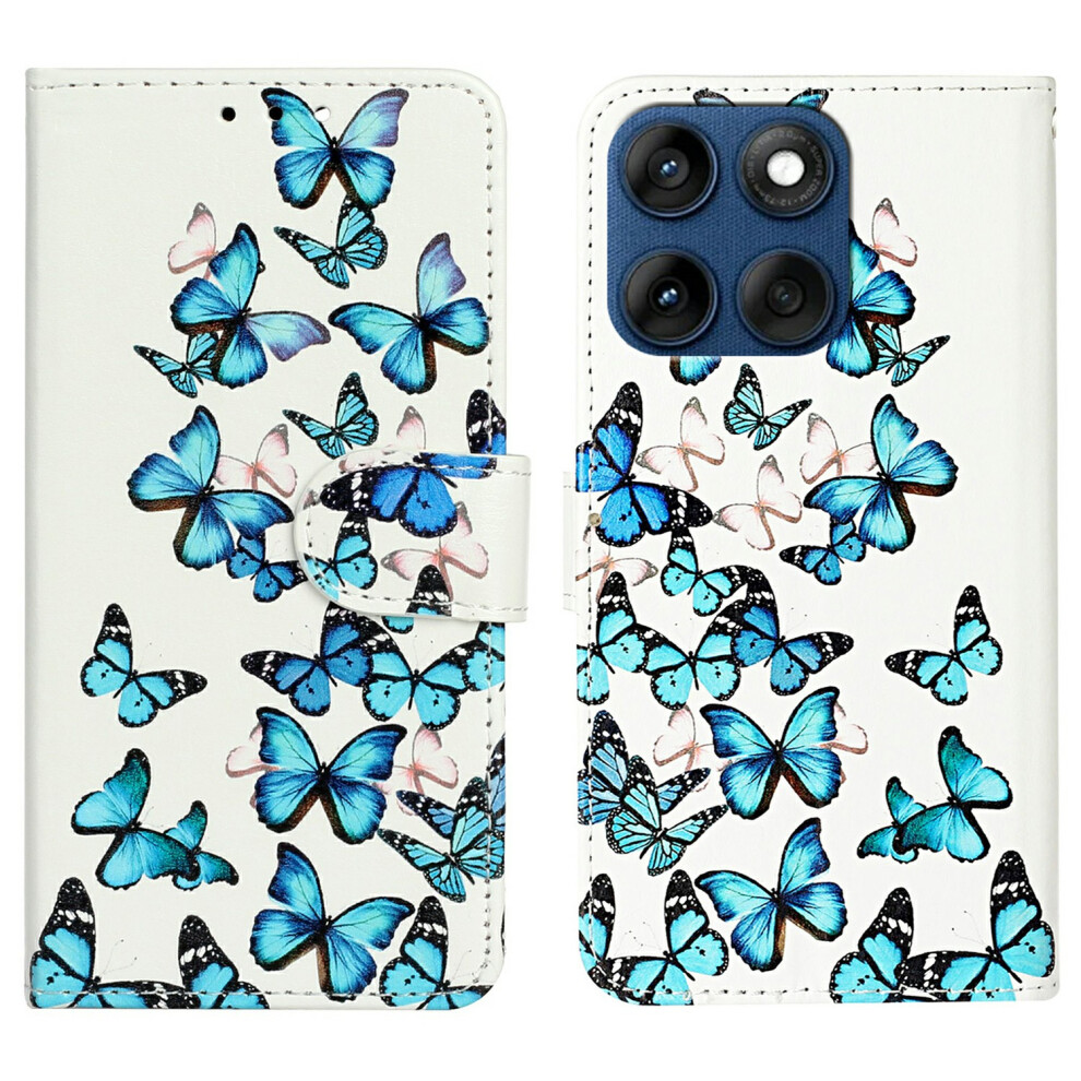 ( Butterfly) For Motorola Edge 60 5G Cases Blue 6914286963963