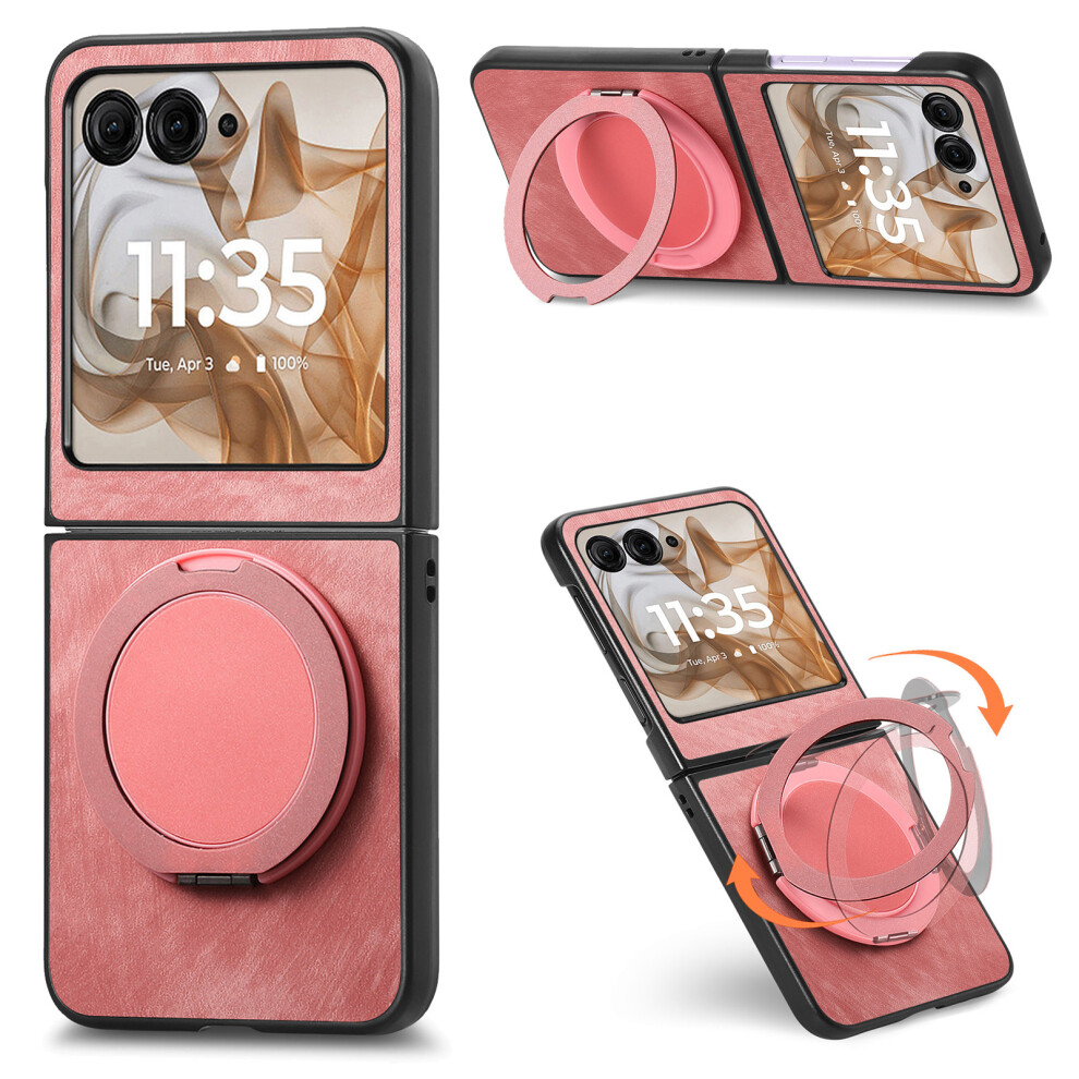 (Pink) For Motorola Razr 50 5G Cases Pink 6914284548834