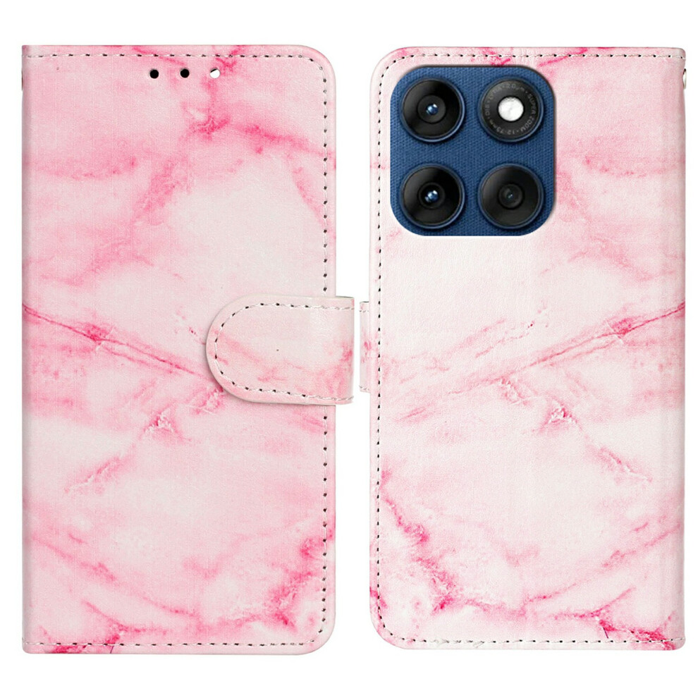 ( Marble) For Motorola Edge 60 5G Cases Pink 6914286577917