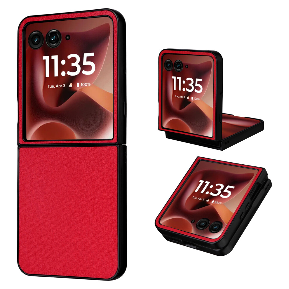 (Red) For Motorola Razr Ultra 2025 5G Cases Red 6914285933080