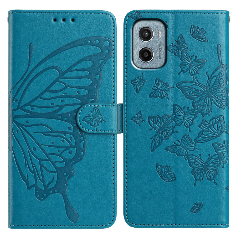 (Blue) For Motorola Moto E15 4G Cases Blue 6914287908093