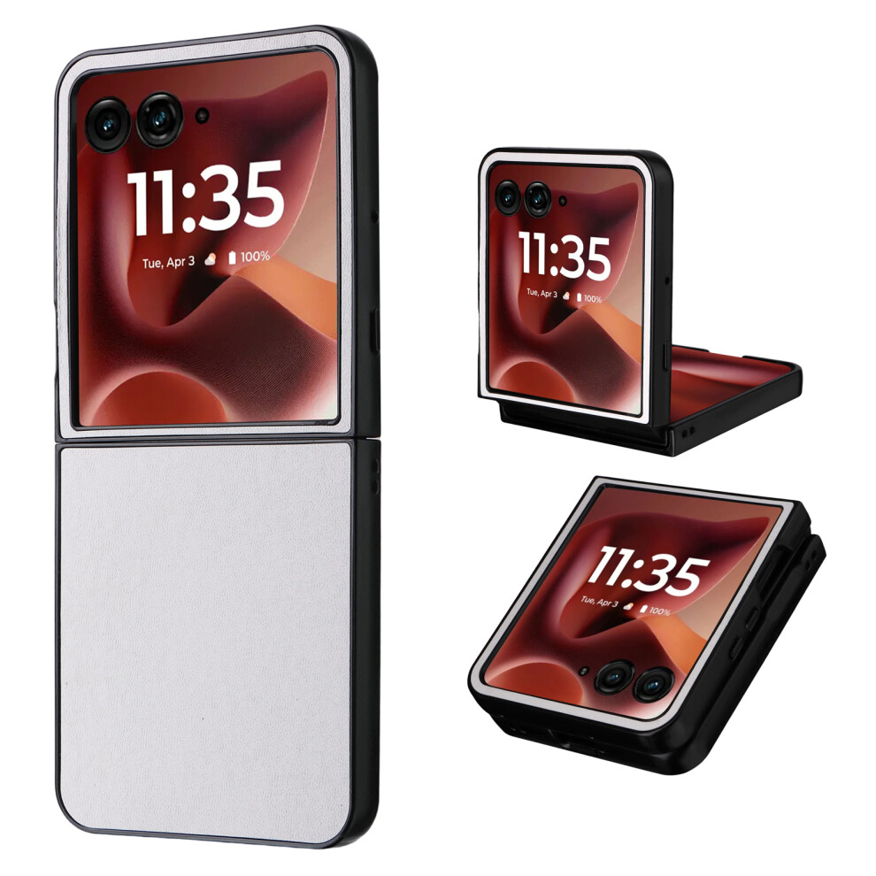 (White) For Motorola Razr Ultra 2025 5G Cases White 6914287884922