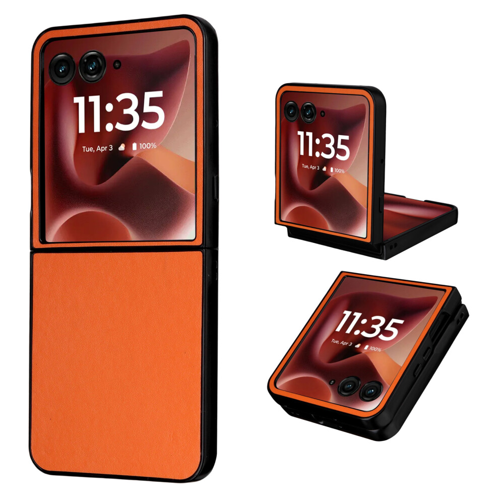 (Orange) For Motorola Razr Ultra 2025 5G Cases Orange 6914289521139