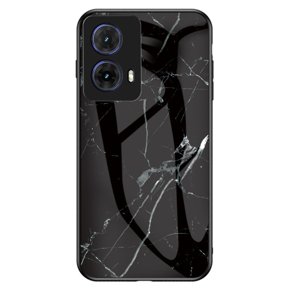 ( Marble) For Motorola Moto G85 5G Cases Black 6914280307268