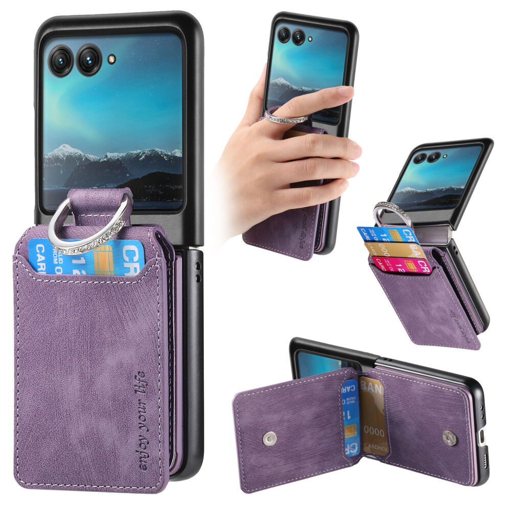 (Purple) For Motorola Razr 40 Ultra 5G Cases Purple 6914282029380