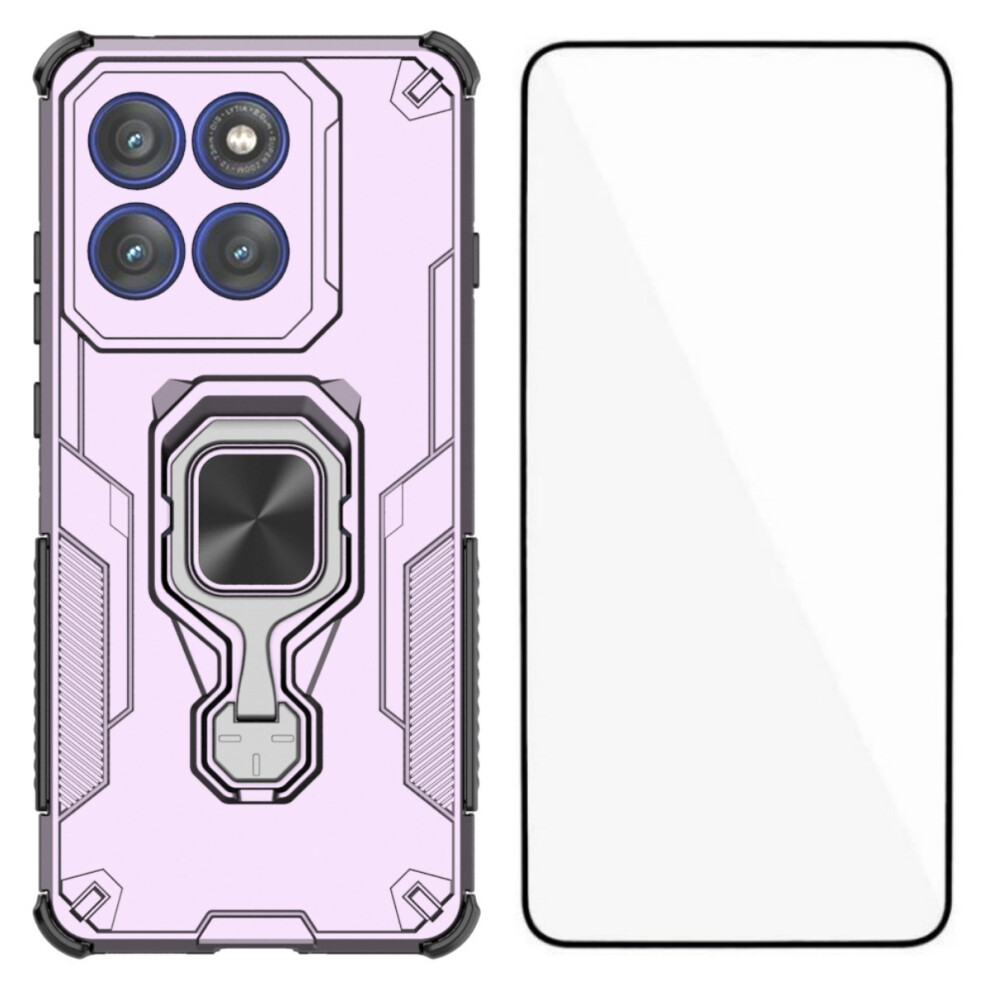 (Purple) For Motorola Edge 60 Pro 5G Cases Purple 6914286140043