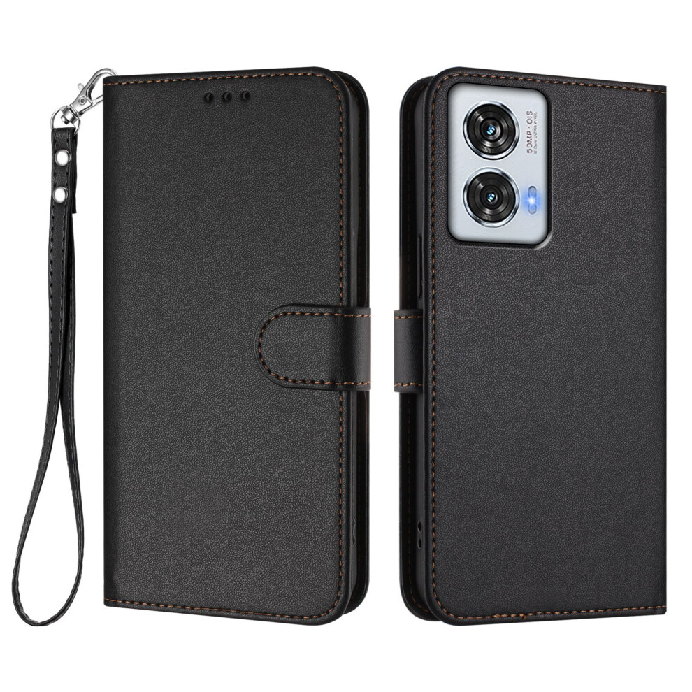 (Black) For Motorola Edge 50 Fusion Cases Black 6914284679347