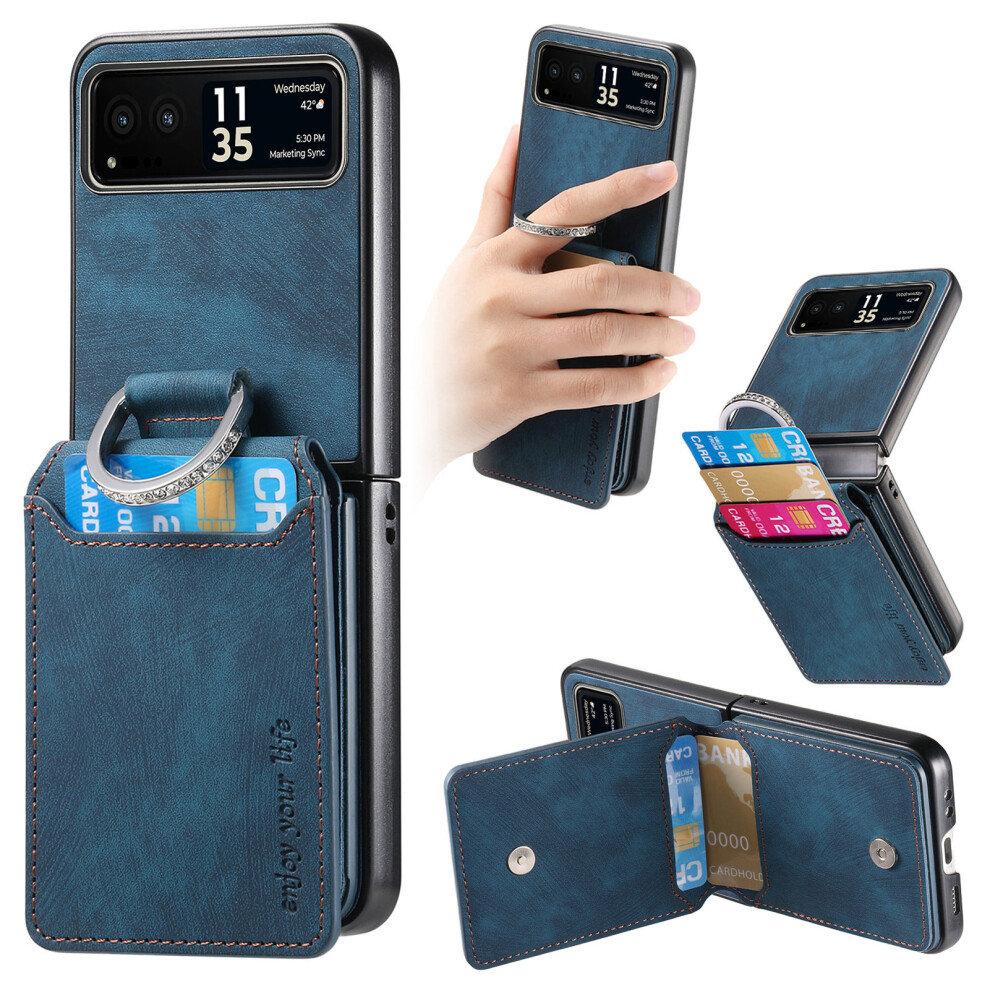 (Blue) For Motorola Razr 40 5G Cases Blue 6914284853280
