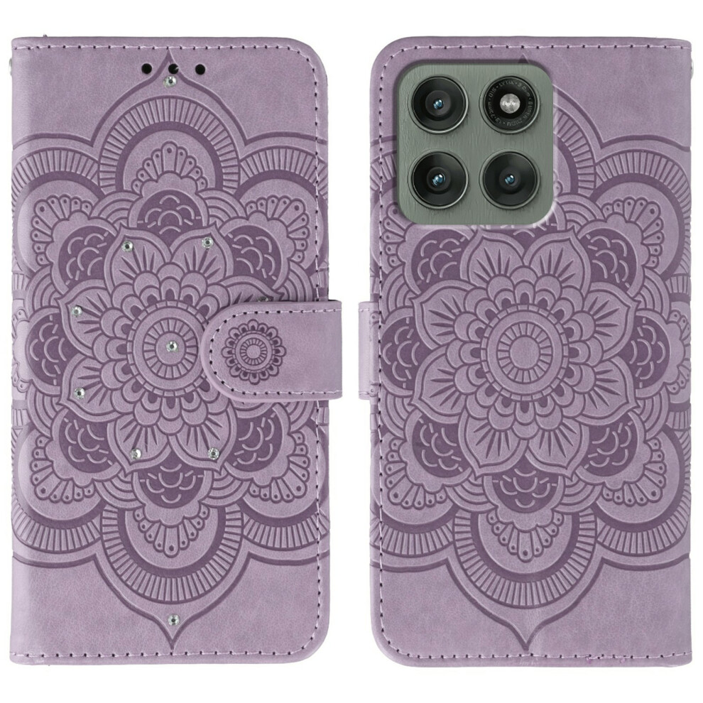 (Purple) For Motorola Edge 60 Pro 5G Cases Purple 6914281579541