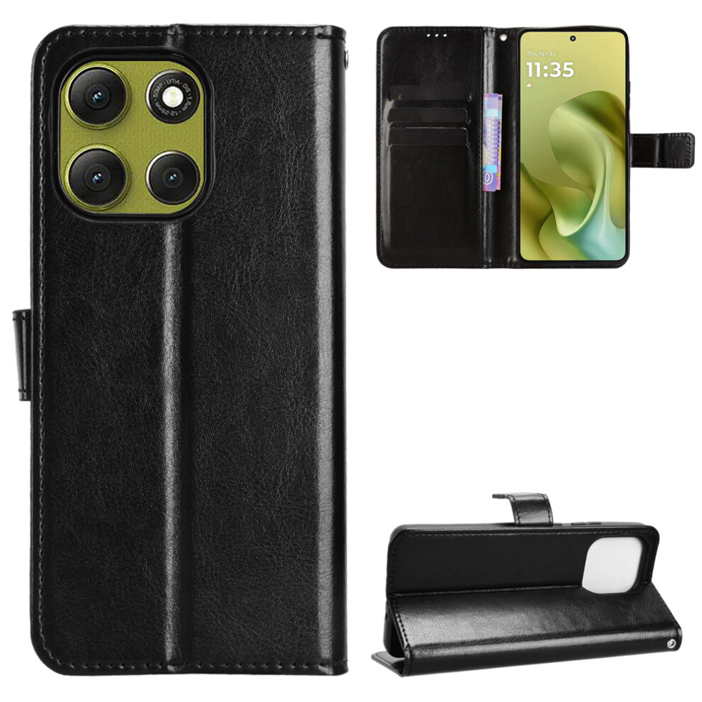 (Black) For Motorola Moto G86 5G Cases