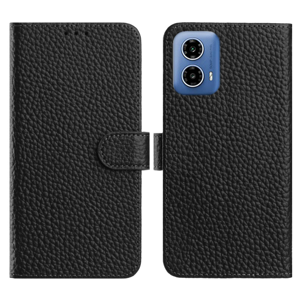(Black) For Motorola Moto G45 5G Cases Black 6914282017417
