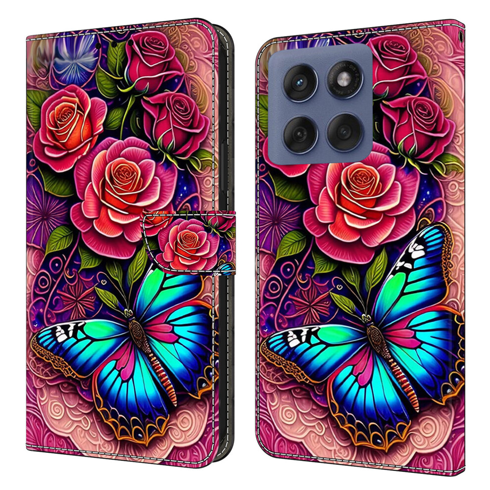 (Colorful Butterfly) For Motorola Edge 60 Fusion 5G Cases 6914281133385