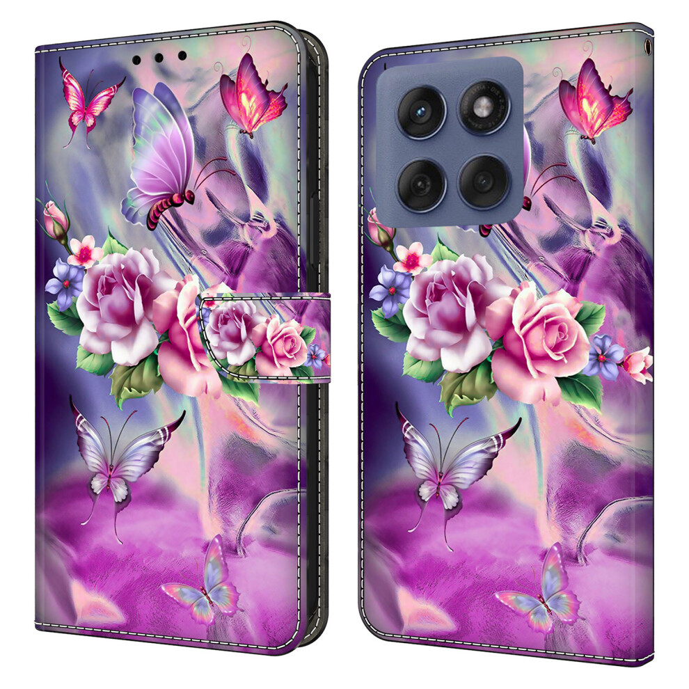 (Butterflies Flowers) For Motorola Edge 60 5G Cases 6914286146717