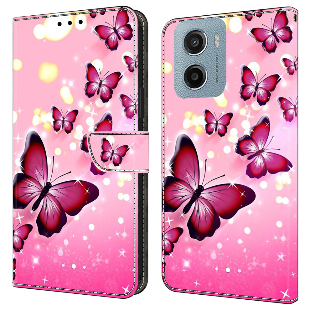 ( Butterfly) For Motorola Moto G05 4G Cases Pink 6914289062212