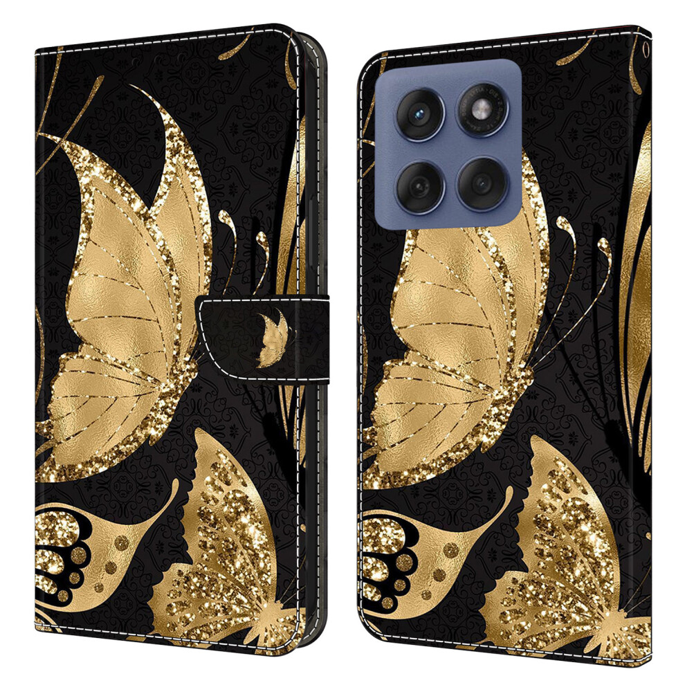 ( Butterfly) For Motorola Edge 60 Pro 5G Cases Golden 6914288239967
