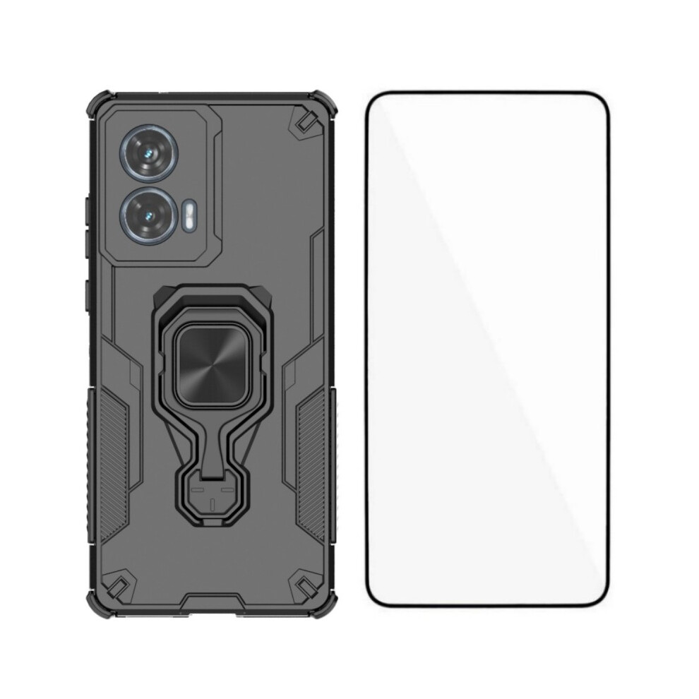 (Black) For Motorola Edge 50 Fusion Cases Black 6914289353365