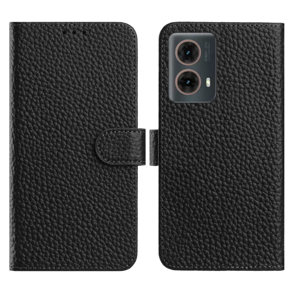 (Black) For Motorola Moto G85 5G Cases Black 6914283445875