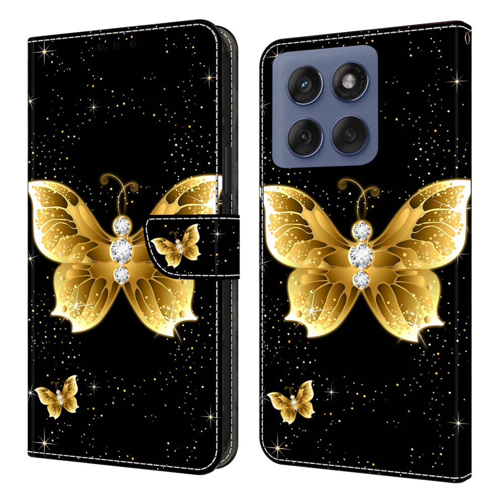 ( Butterflies) For Motorola Edge 60 Pro 5G Cases Golden 6914284547950