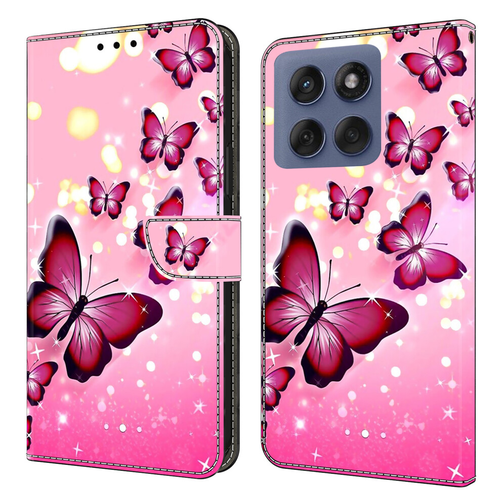 ( Butterfly) For Motorola Edge 60 Fusion 5G Cases Pink 6914283532179