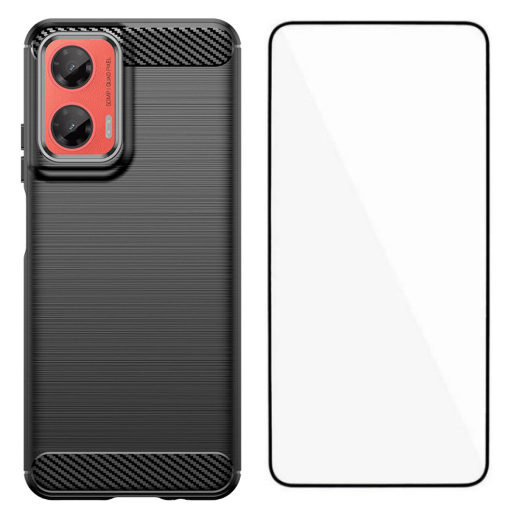 (Black) For Motorola Moto G35 5G Cases Black 6914280870243