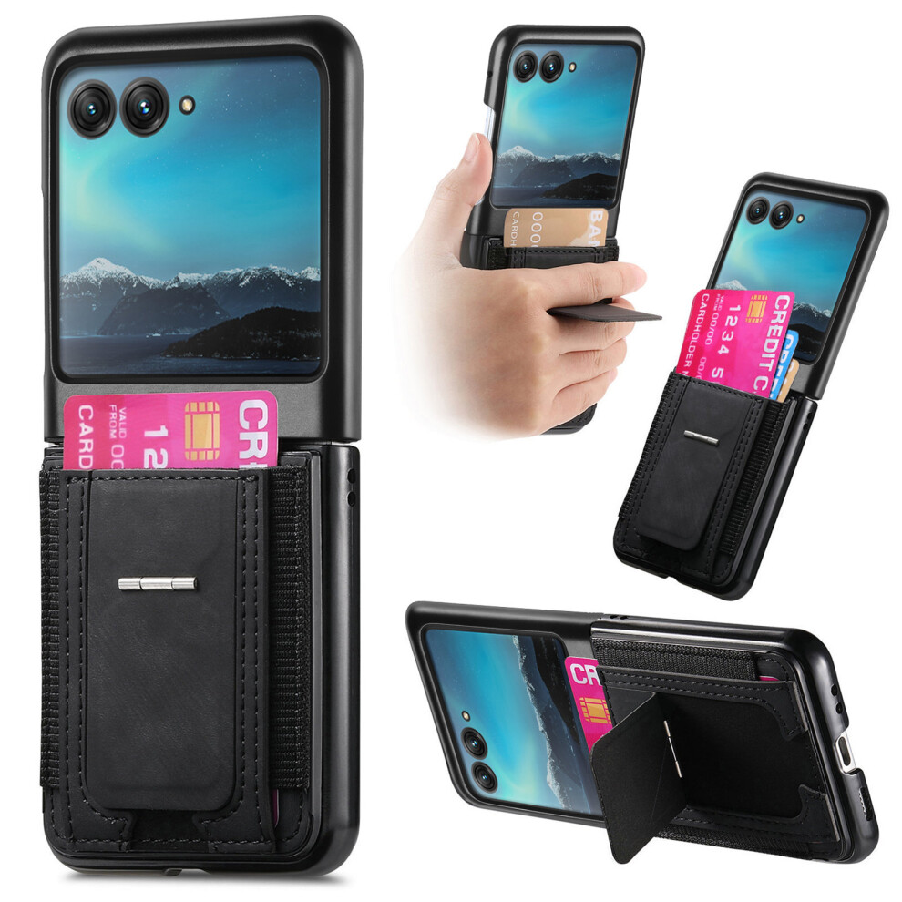 (Black) For Motorola Razr 40 Ultra 5G Cases Black 6914286381477