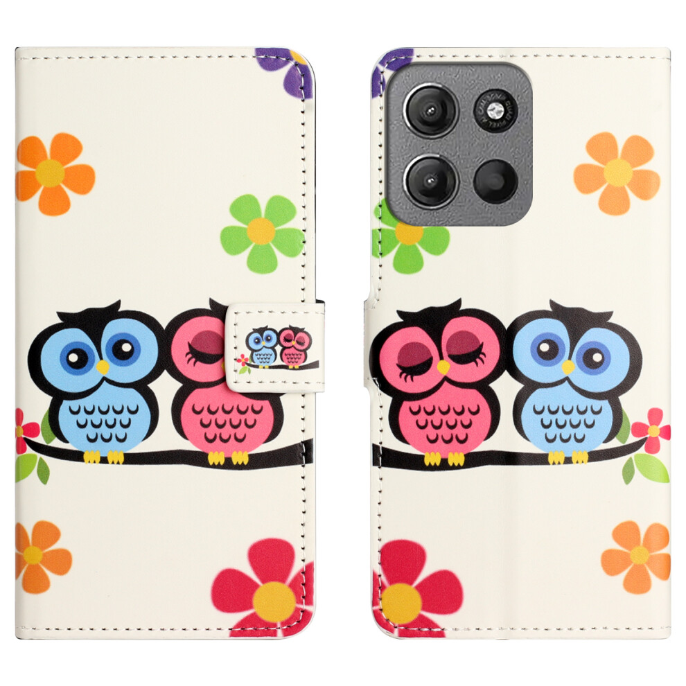 (Couple Owls) For Motorola Moto G56 5G Cases 6914284168711