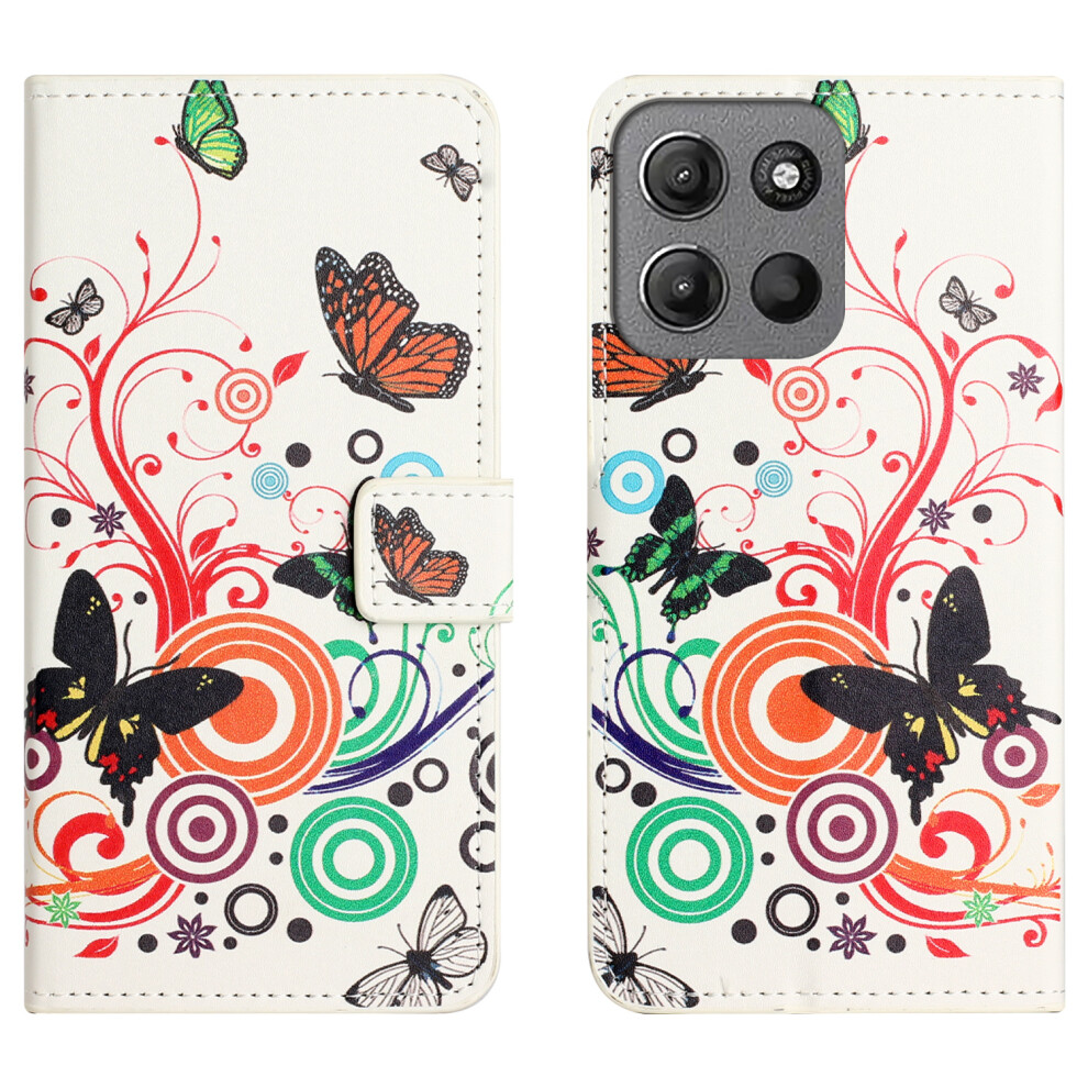 ( Butterfly) For Motorola Moto G56 5G Cases White 6914285884153