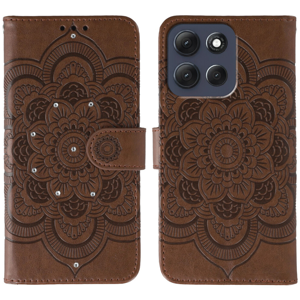 (Brown) For Motorola Moto G86 5G Cases Brown 6914280376974