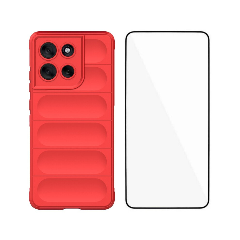 (Red) For Motorola Moto G86 5G Cases Red 6914280967936