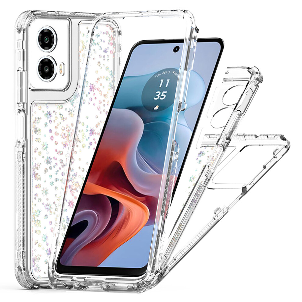 (Snowflakes) For Motorola Moto G34 5G Cases 6914281540176