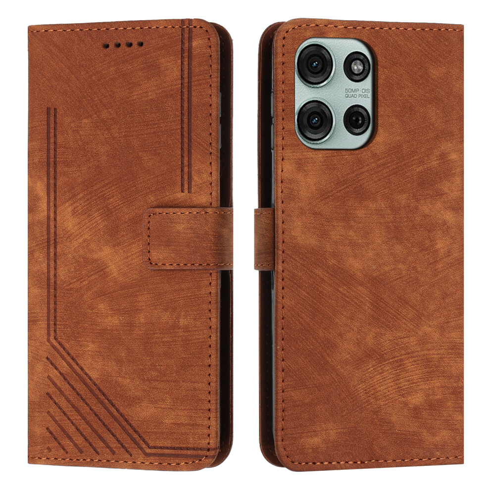 (Brown) For Motorola Moto G86 5G Cases Brown 6914287701731