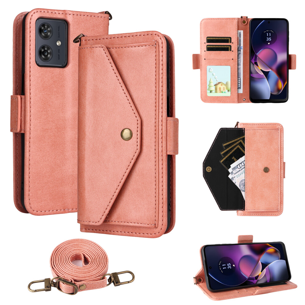 (Pink) For Motorola Moto G64 5G Cases Pink 6914281987117