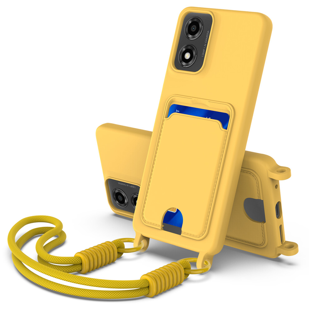 (Yellow) For Motorola Moto G04 4G Cases Yellow 6914285607400