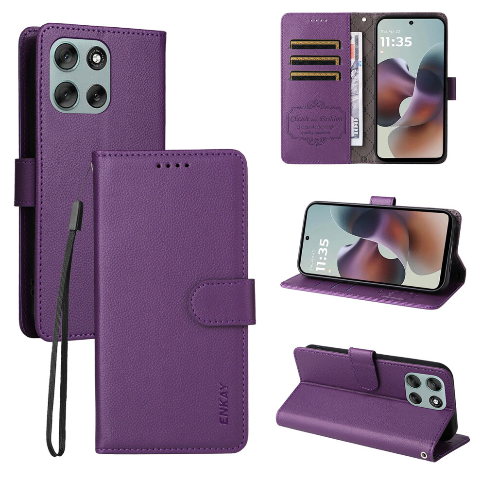 (Purple) For Motorola Moto G56 5G Cases Purple 6914288115650