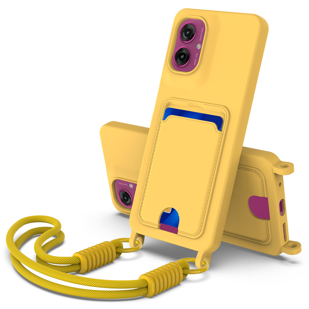 (Yellow) For Motorola Moto G55 5G Cases Yellow 6914286370761