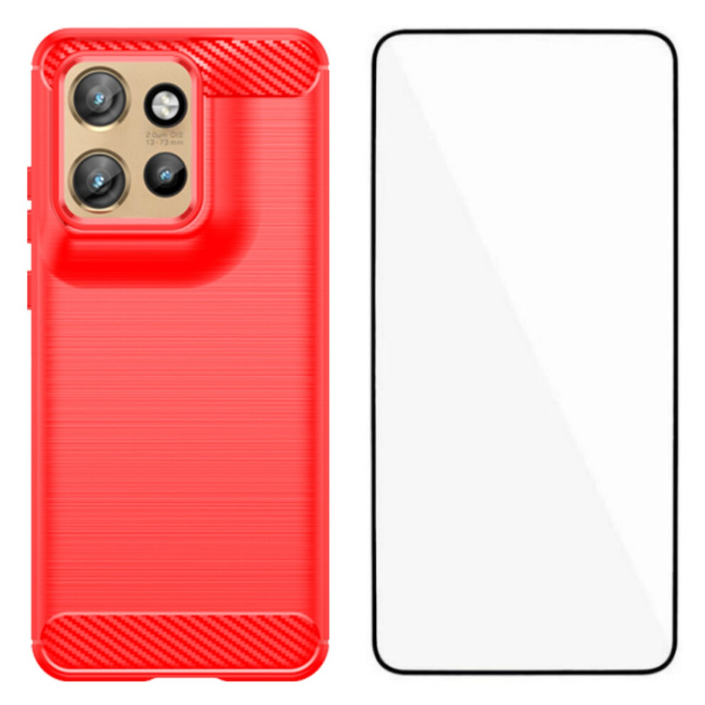(Red) For Motorola Edge 50 Neo 5G Cases Red 6914280761411