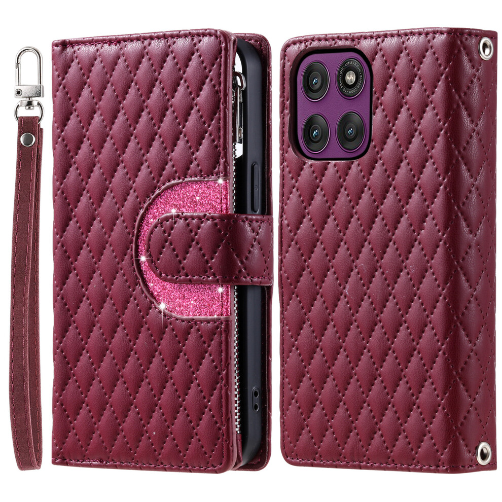 (Wine ) For Motorola Moto G86 5G Cases Red 6914282017035